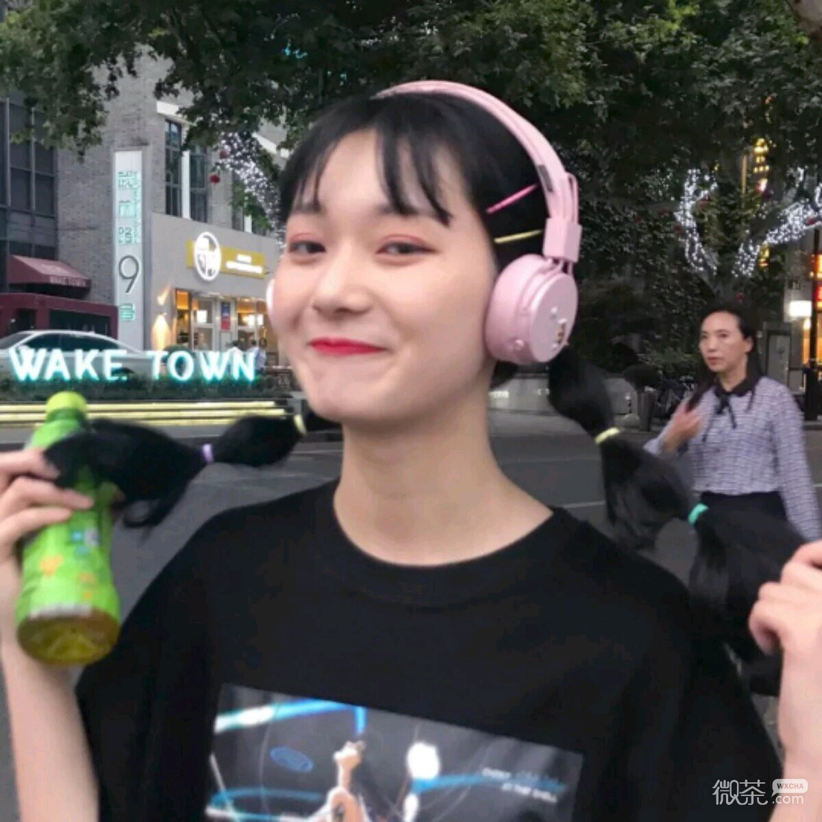 清新文艺性感微信女头
