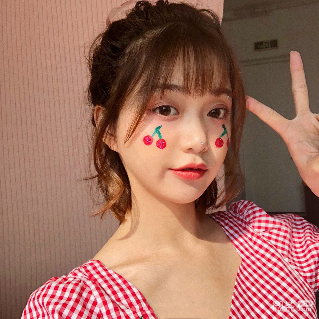 微信阳光文艺小清新女头