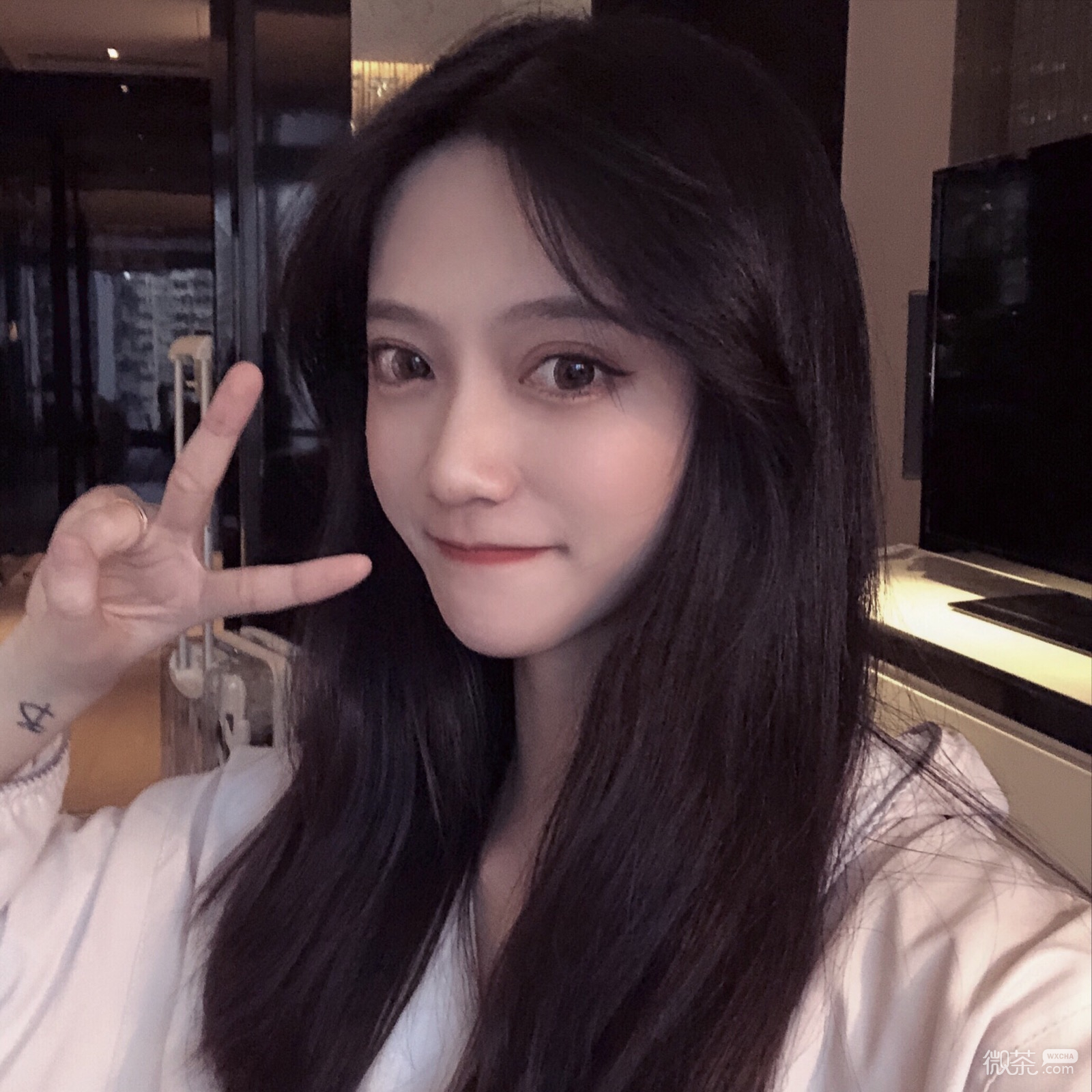 微信冷酷清新可爱女头
