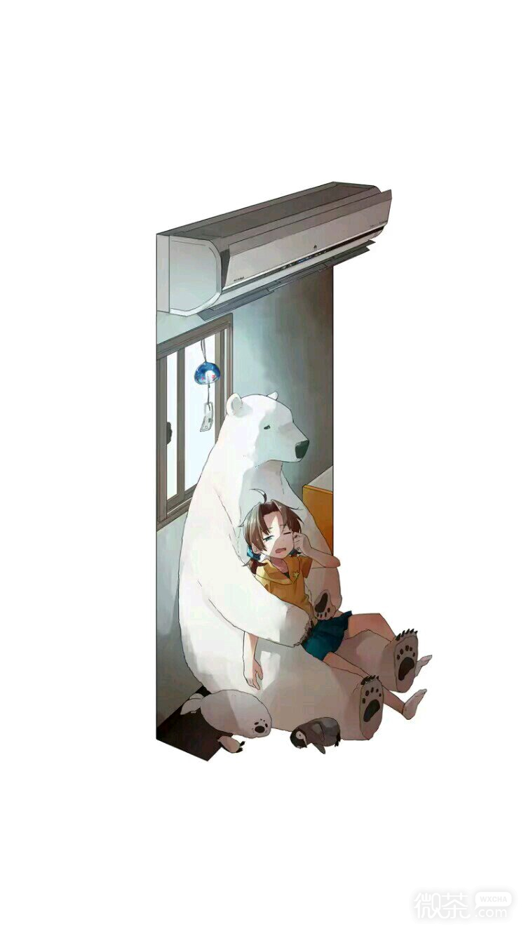 微信清新文艺好看动漫图片