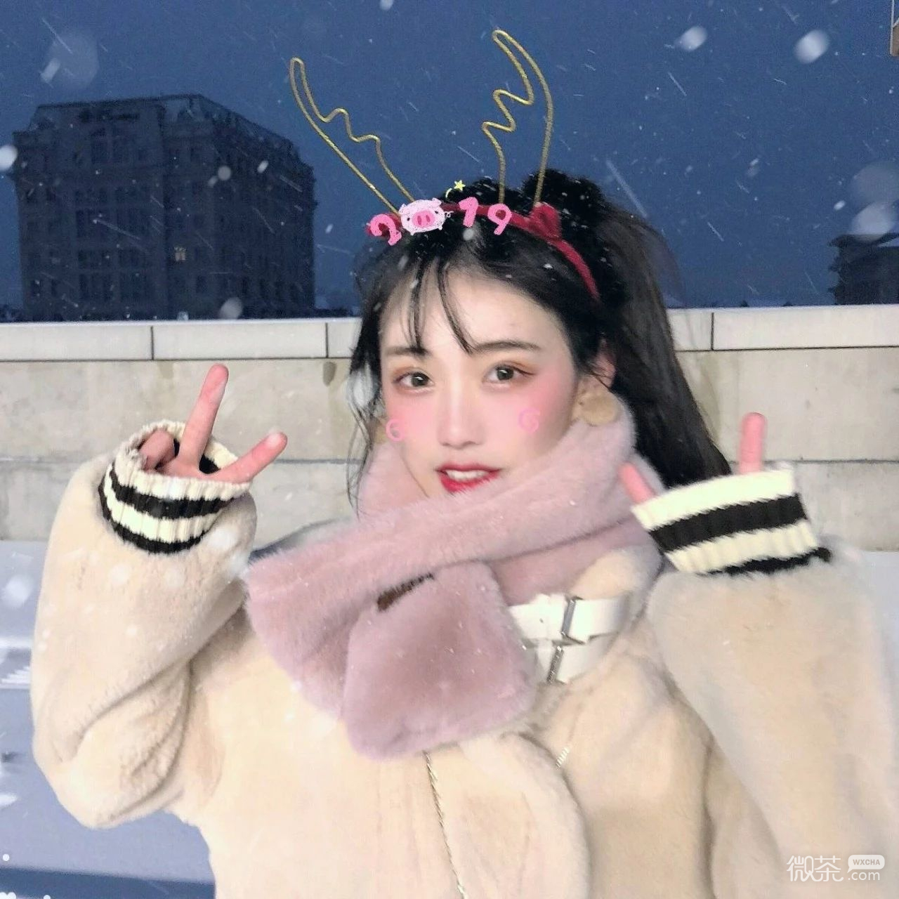 微信阳光气质性感女头