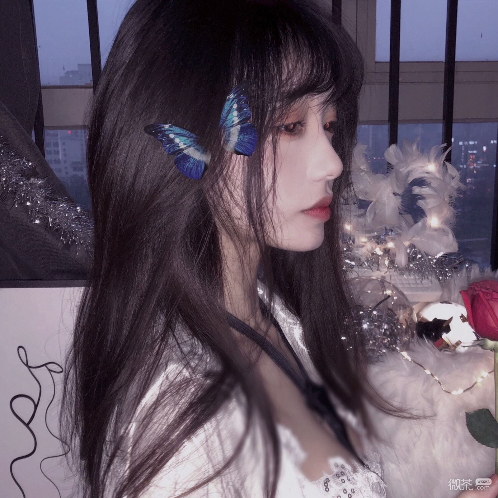 微信清新简洁可爱女头