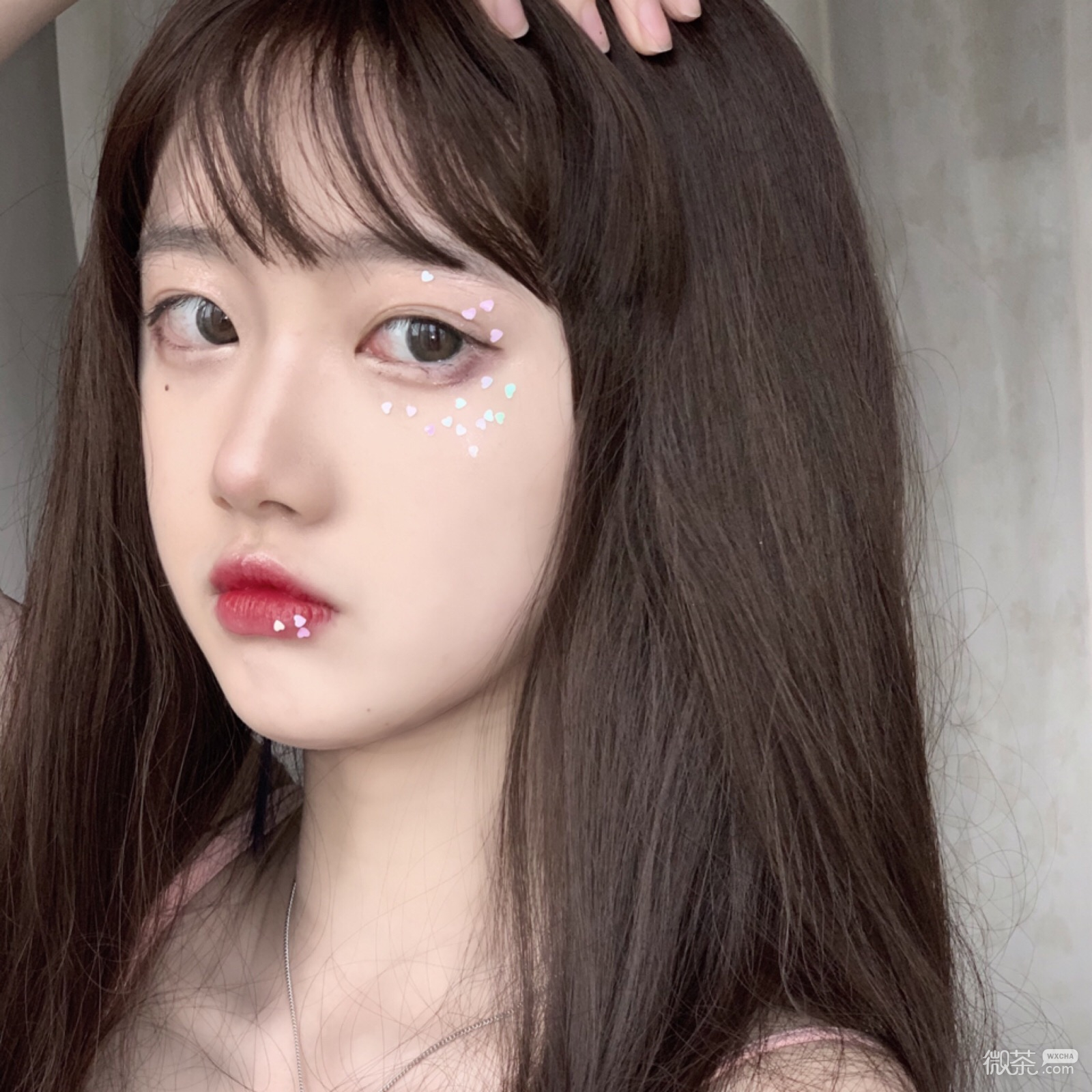 微信清新简洁可爱女头