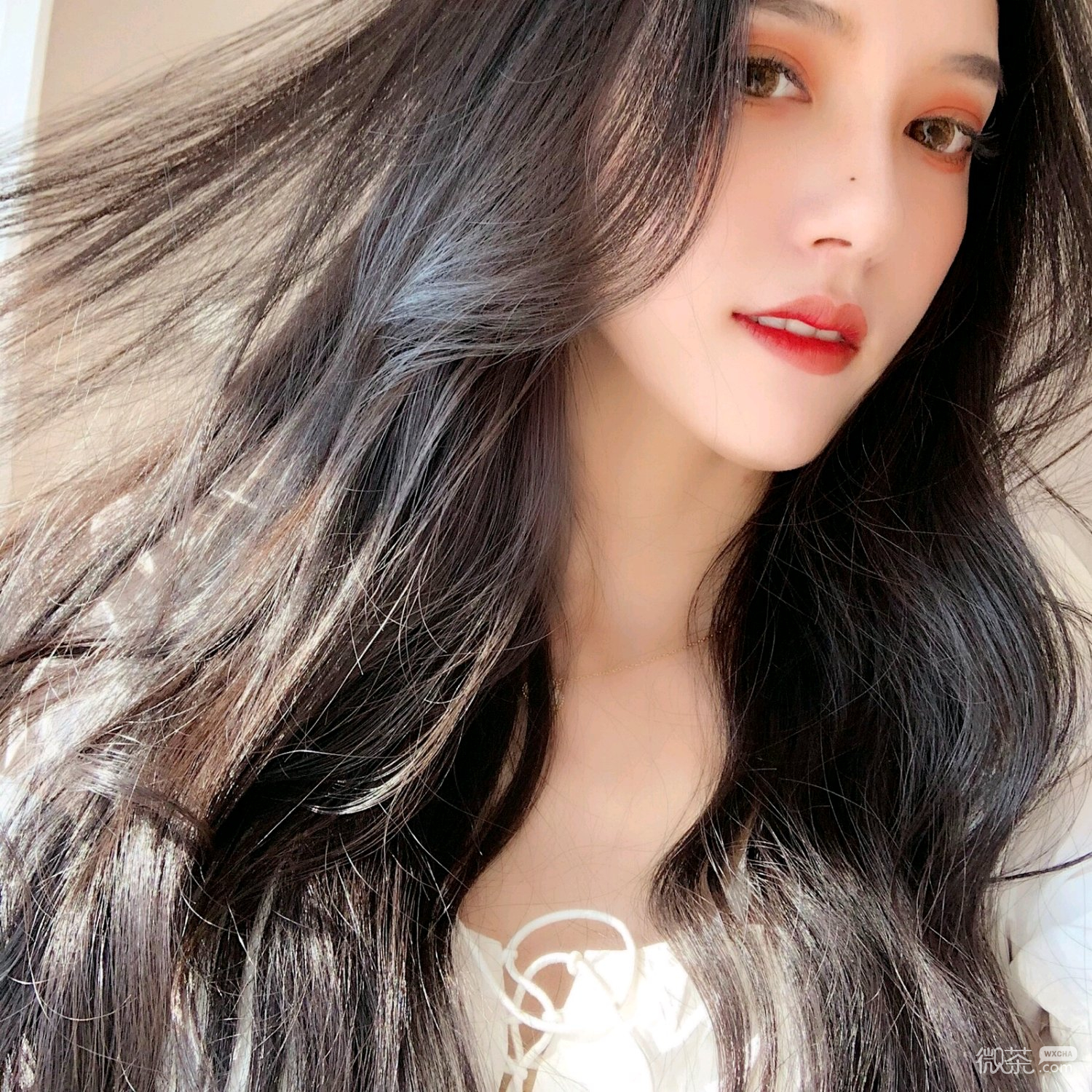 微信性感清新气质女头