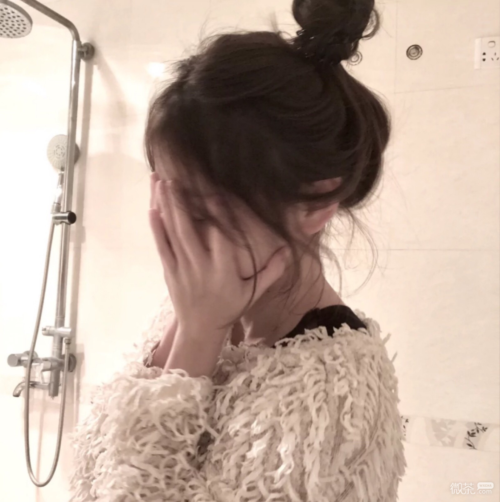 微信冷酷清新可爱女头