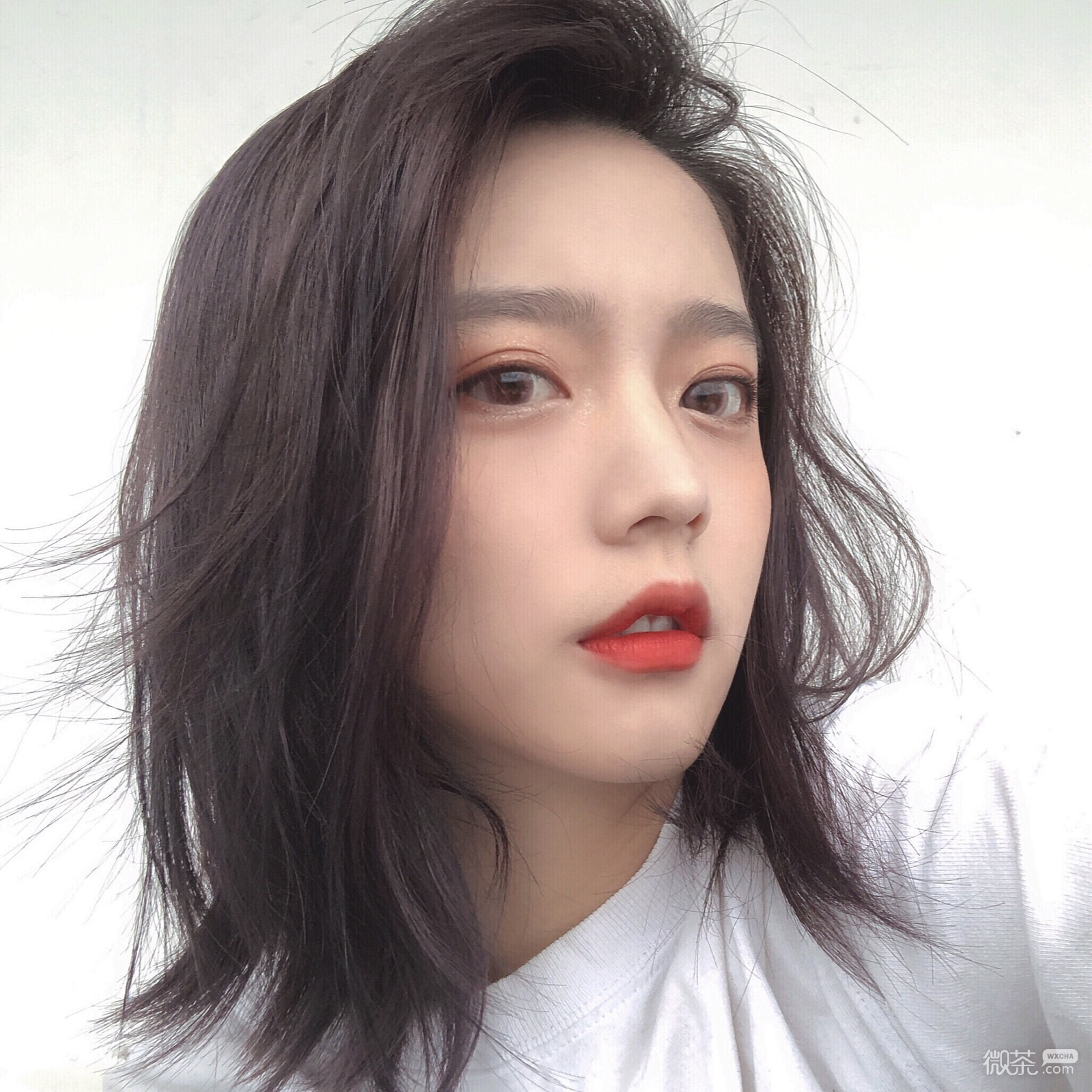 微信清新简洁可爱女头
