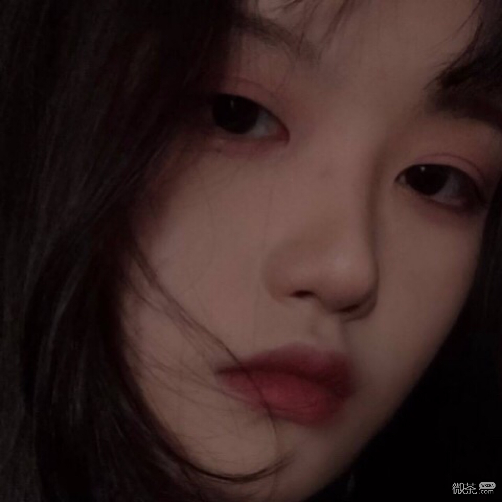 微信清新简洁可爱女头