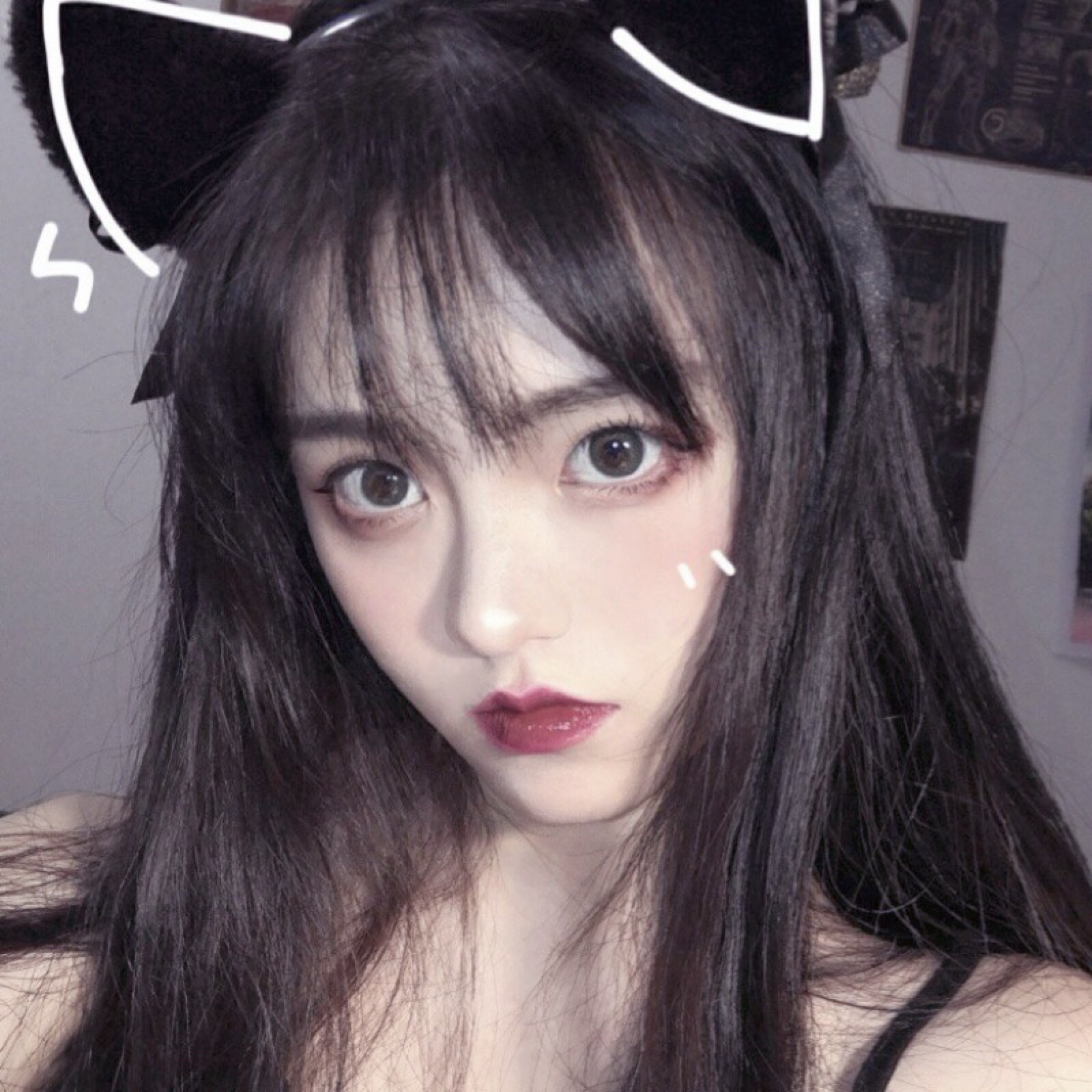 微信清新简洁可爱女头