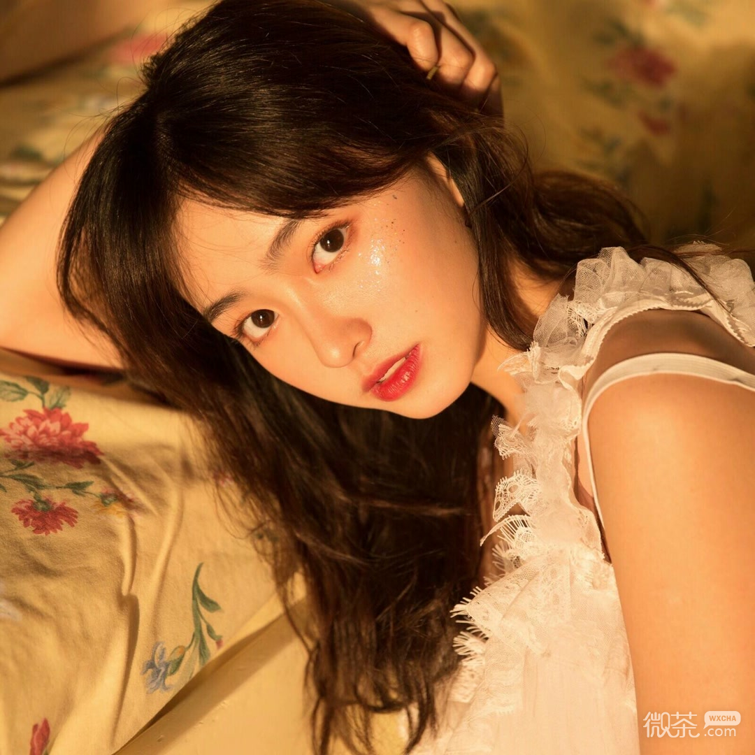 微信阳光文艺小清新女头