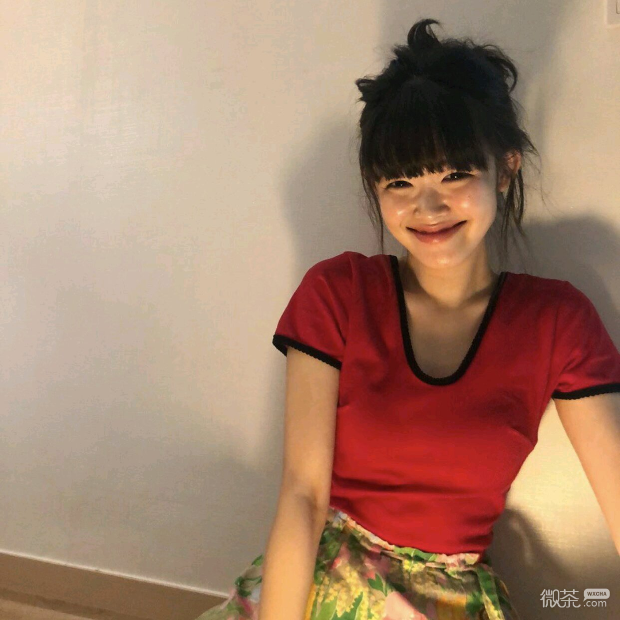 清新文艺性感微信女头