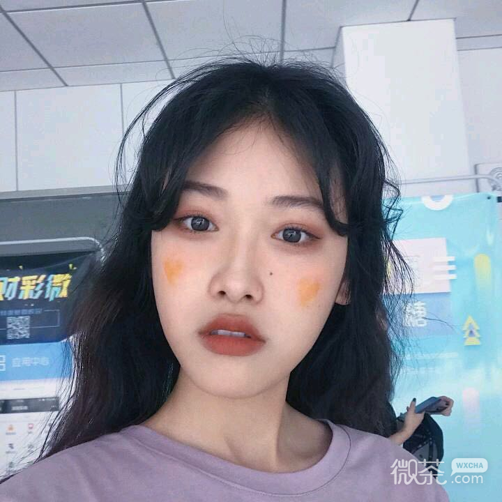 微信时尚阳光气质性感女头