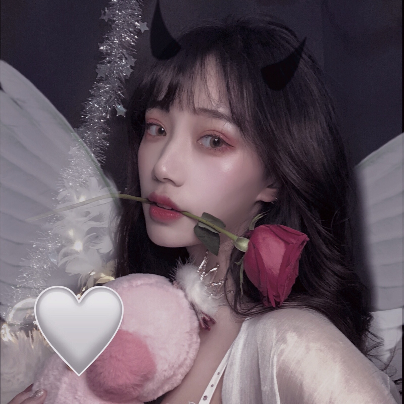 微信清新简洁可爱女头