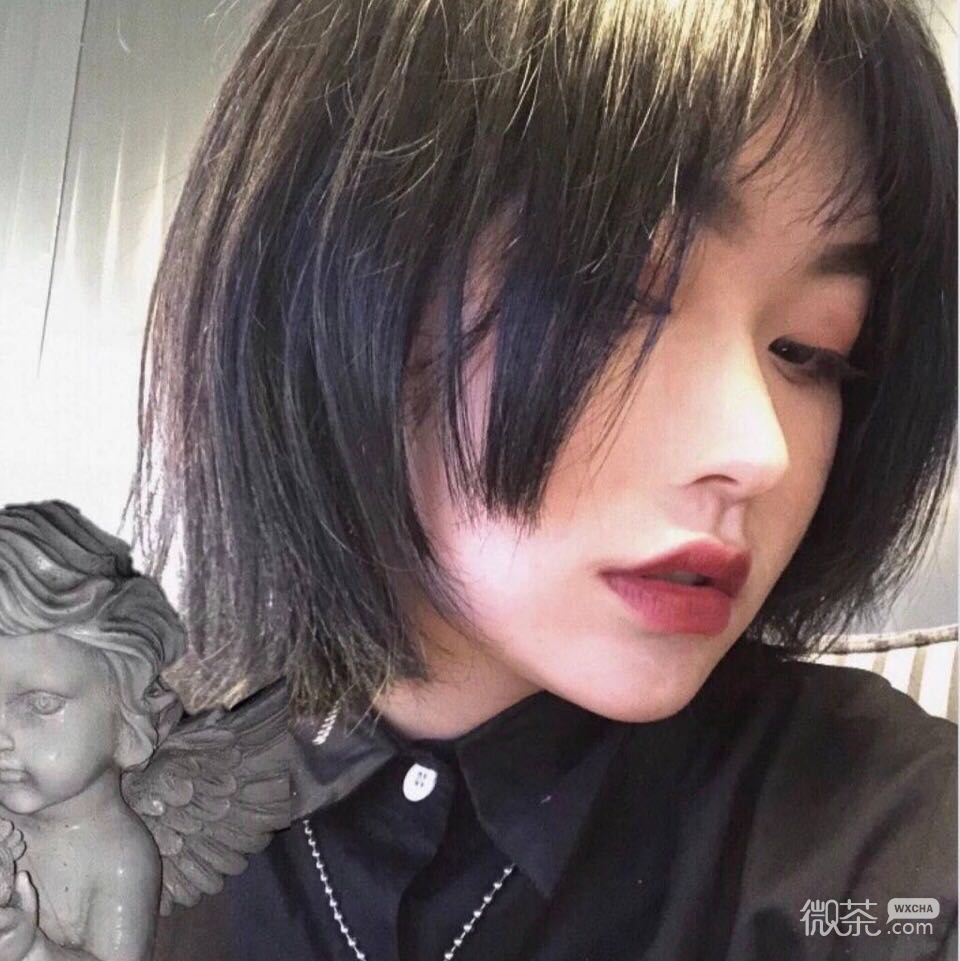 微信时尚阳光气质性感女头