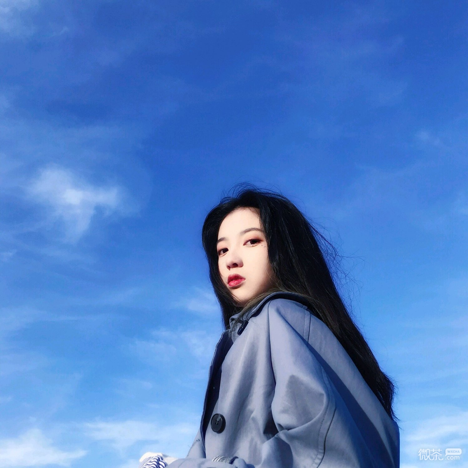 微信性感清新气质女头