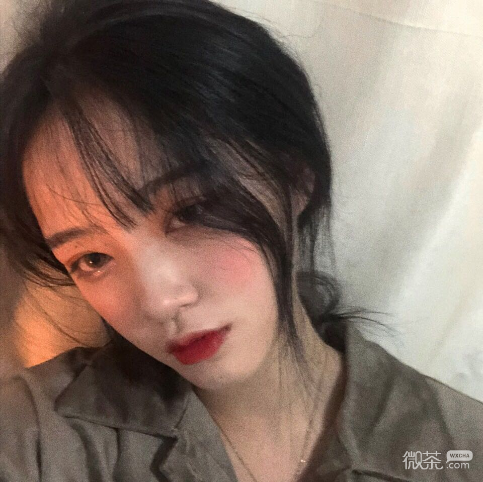 微信时尚阳光气质性感女头
