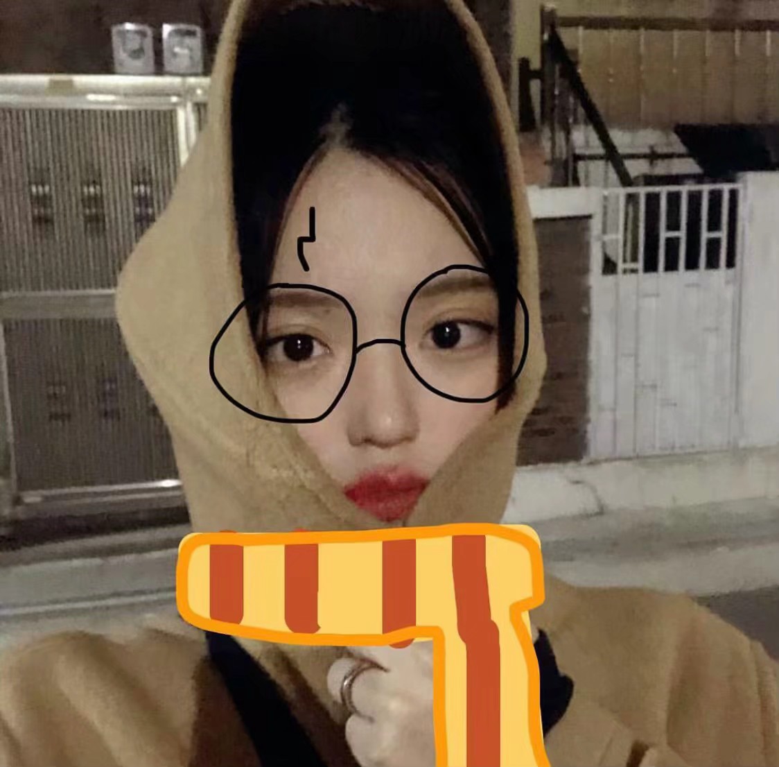 微信恶搞逗比搞怪女头