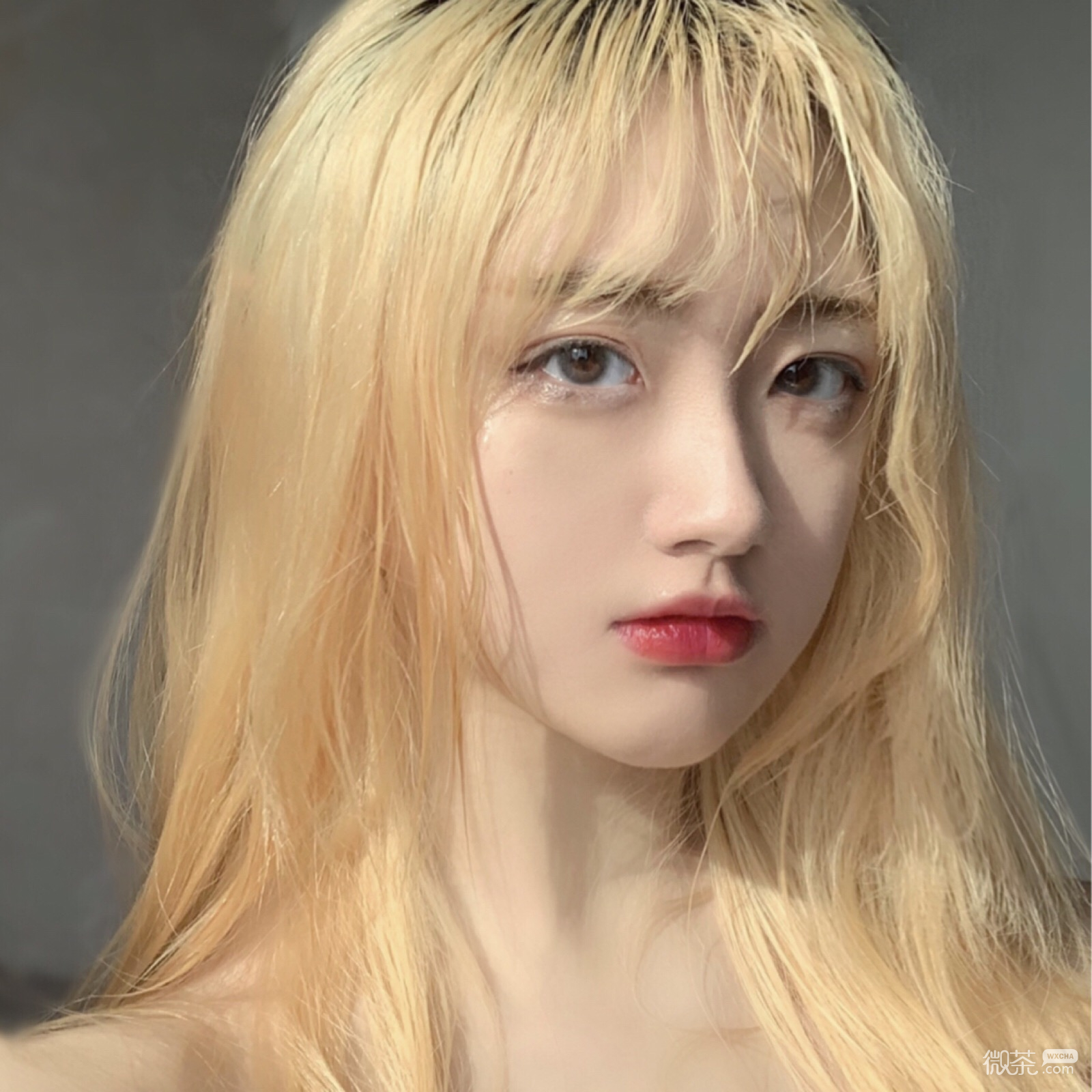 微信清新简洁可爱女头