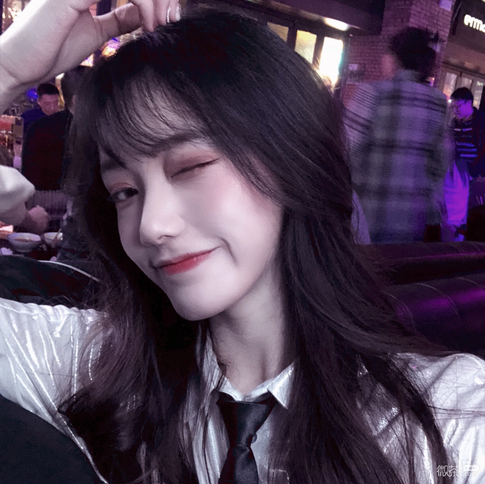 微信清新简洁可爱女头
