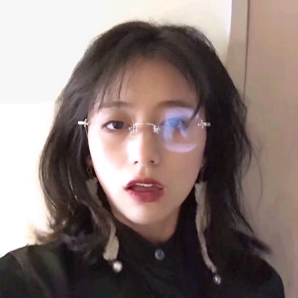 微信文艺森系好看气质女头