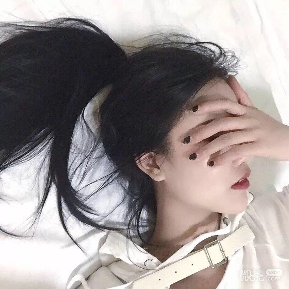 微信清新简洁阳光女头