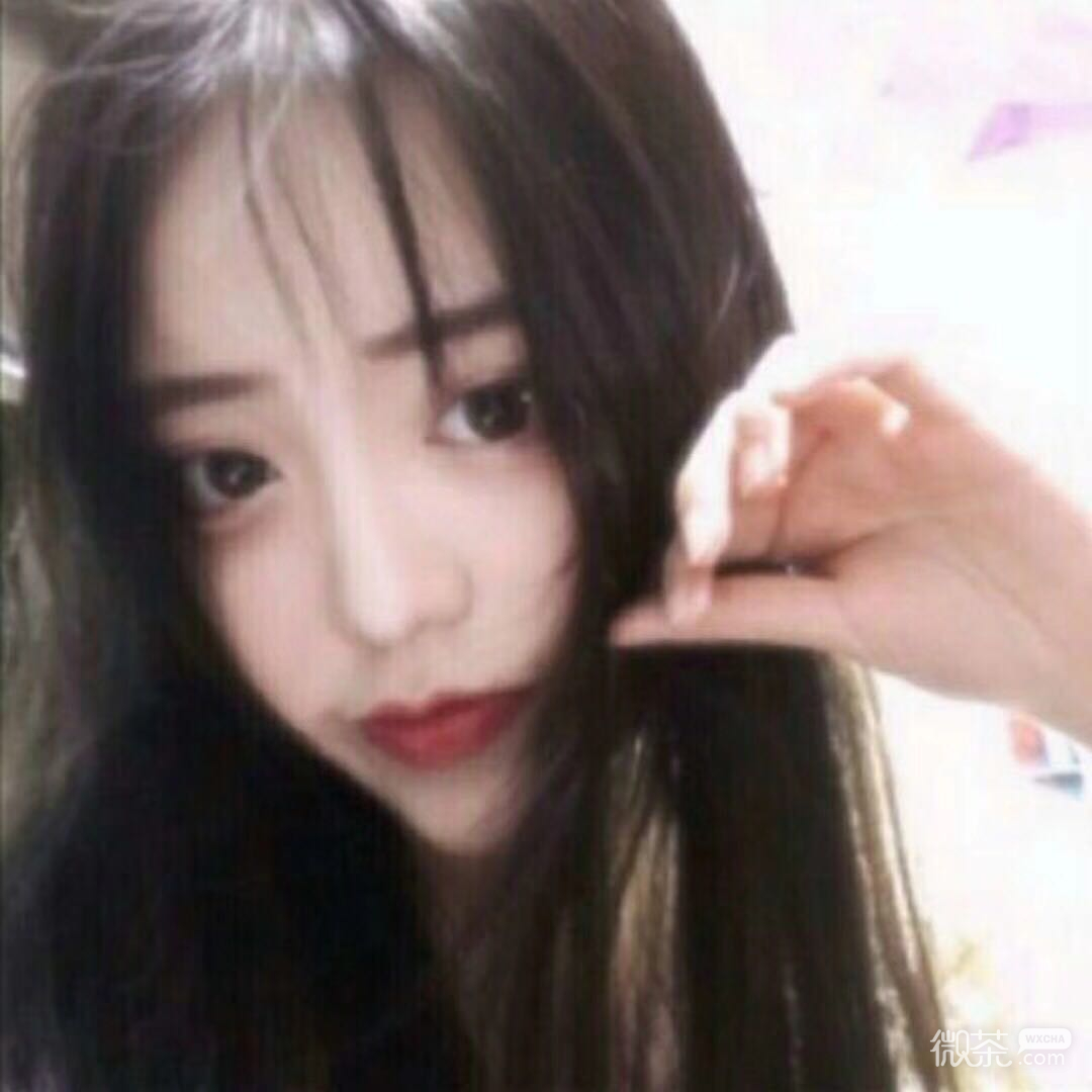微信清新简洁阳光女头