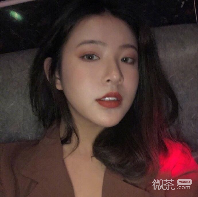 阳光清新迷人微信女头