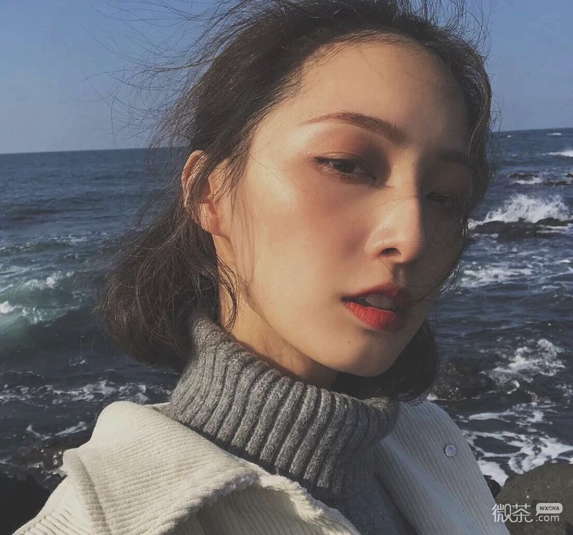 微信阳光清新迷人女头