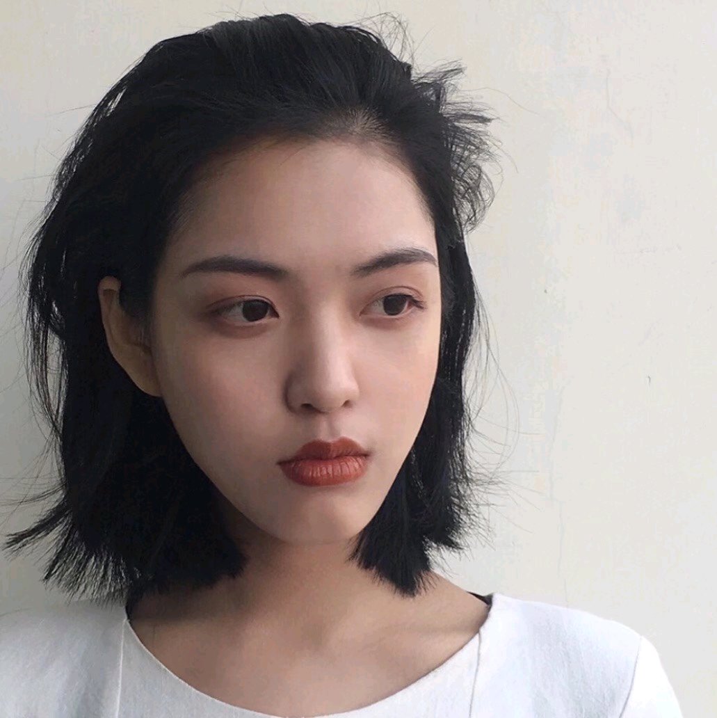 微信文艺森系好看气质女头