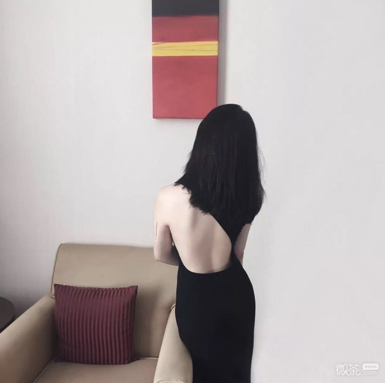 阳光清新迷人微信女头
