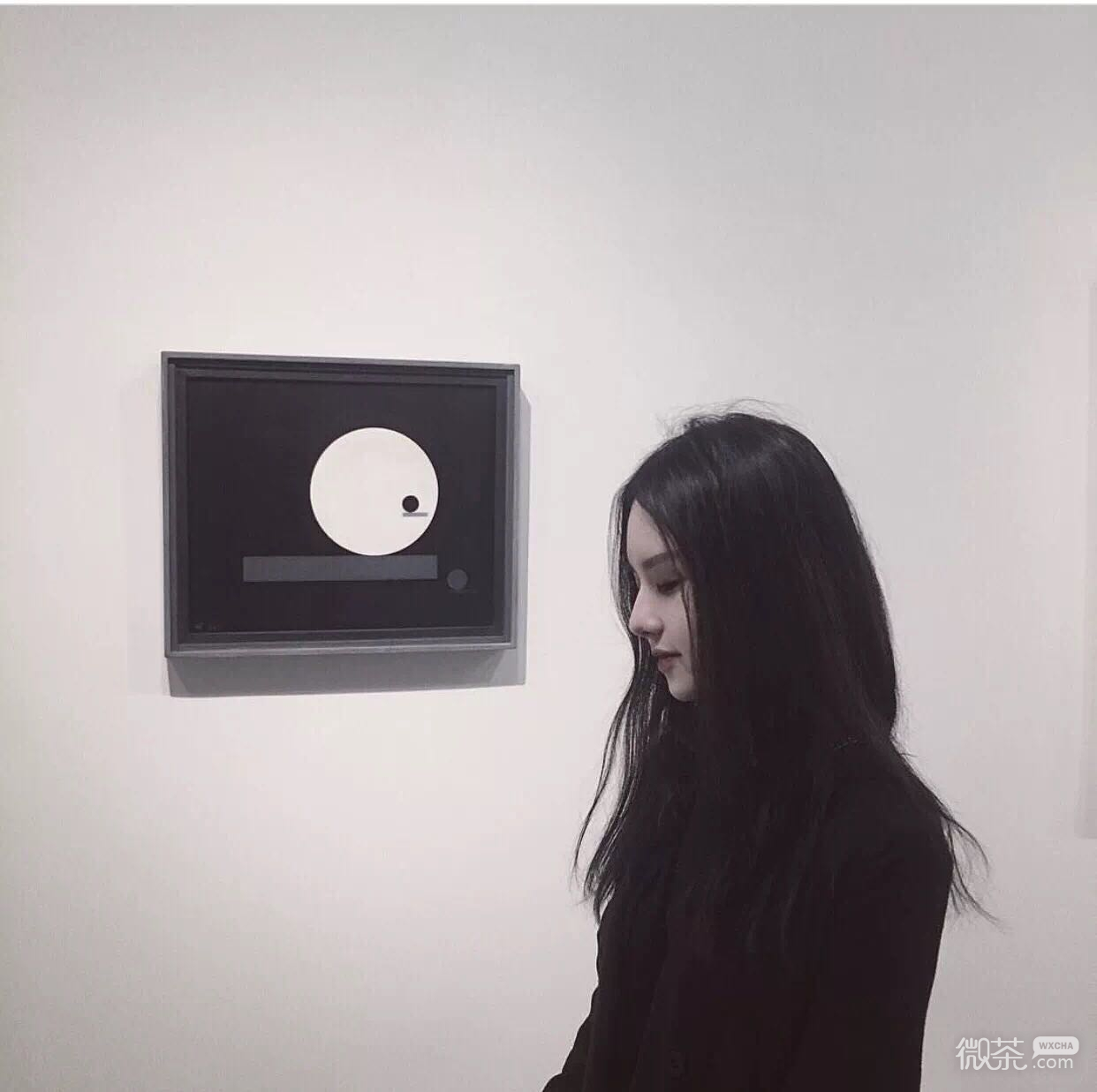 阳光清新迷人微信女头