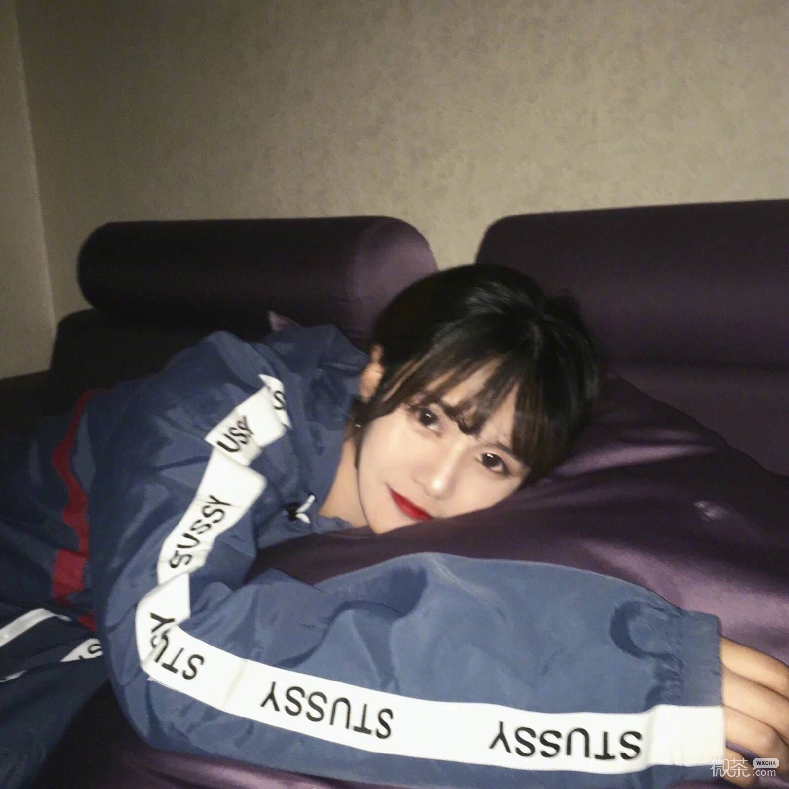 清新性感迷人微信女头