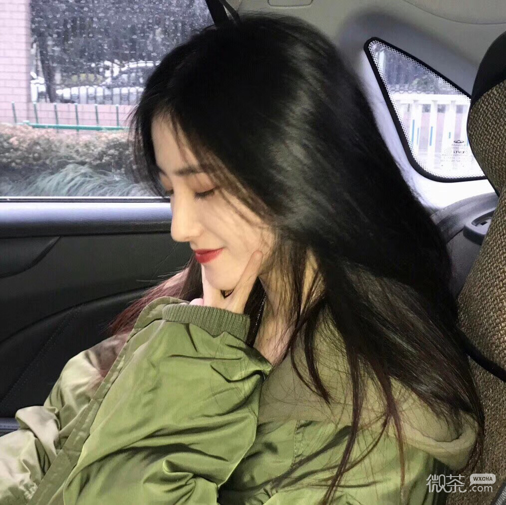 微信阳光森系文艺女头