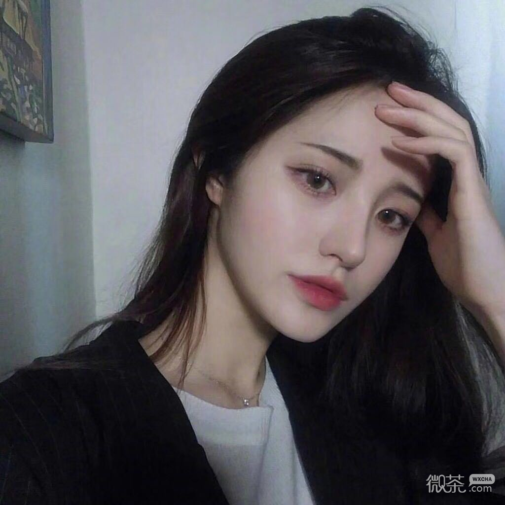 微信清新简洁阳光女头