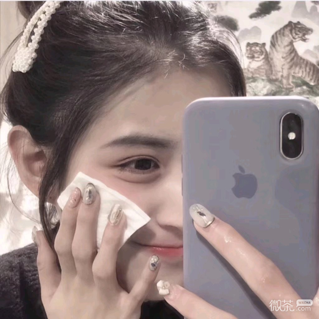 微信清新迷人女头