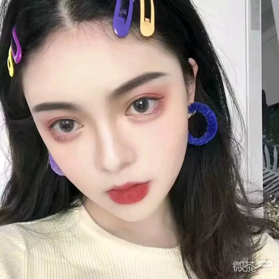 微信清新迷人女头