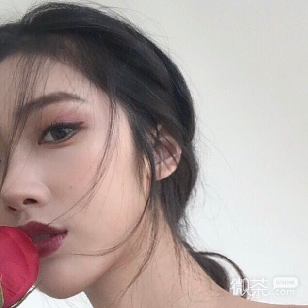 阳光清新迷人微信女头