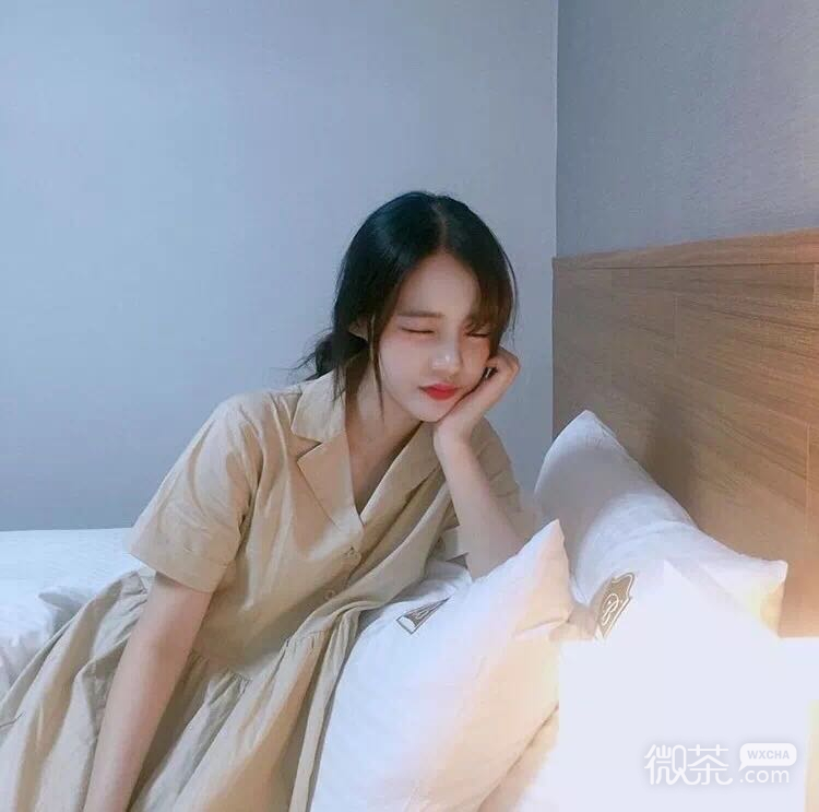 阳光清新迷人微信女头