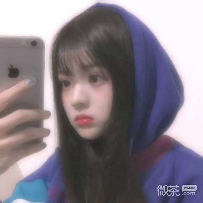 微信佛系简洁气质女头