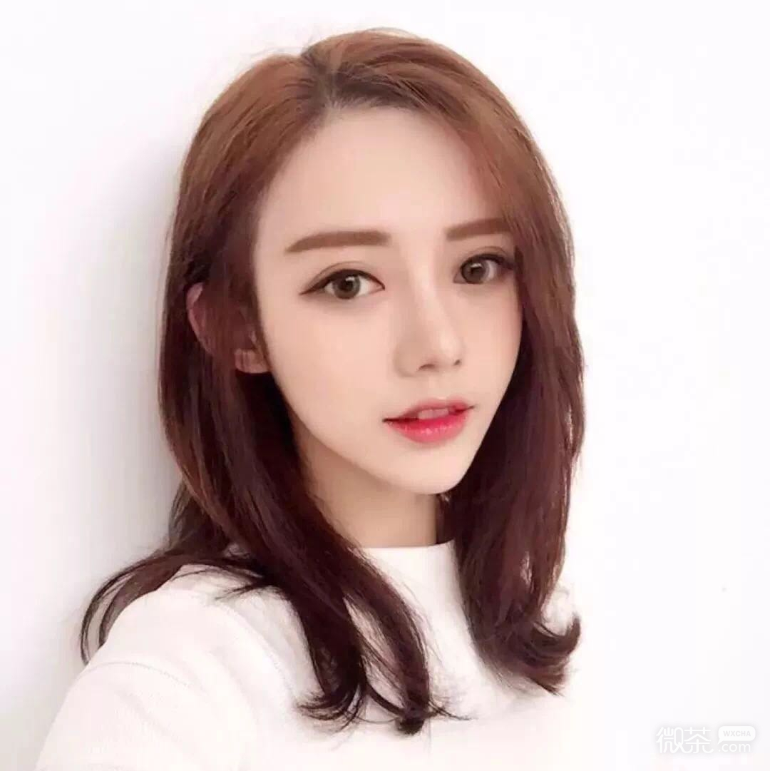 清新性感迷人微信女头