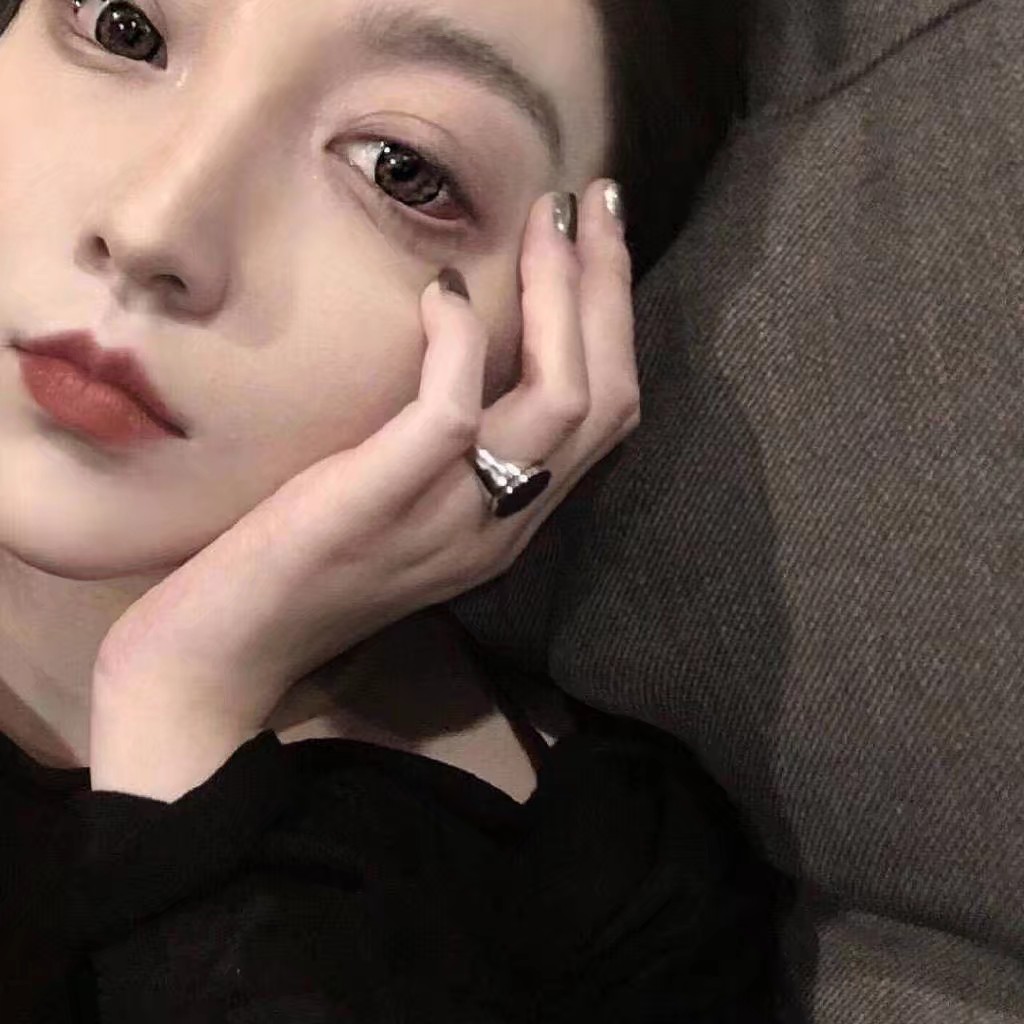 微信文艺森系好看气质女头