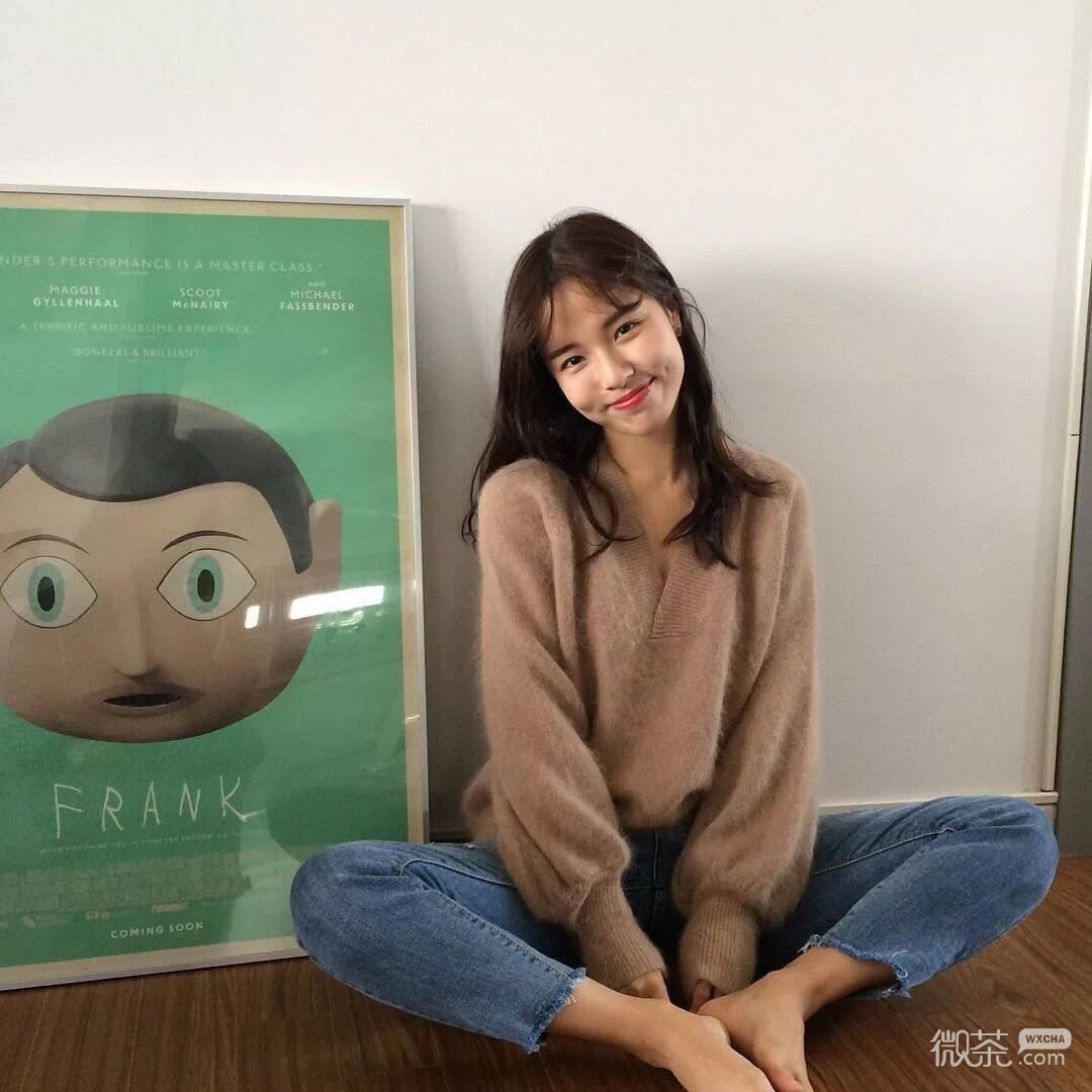 阳光清新迷人微信女头