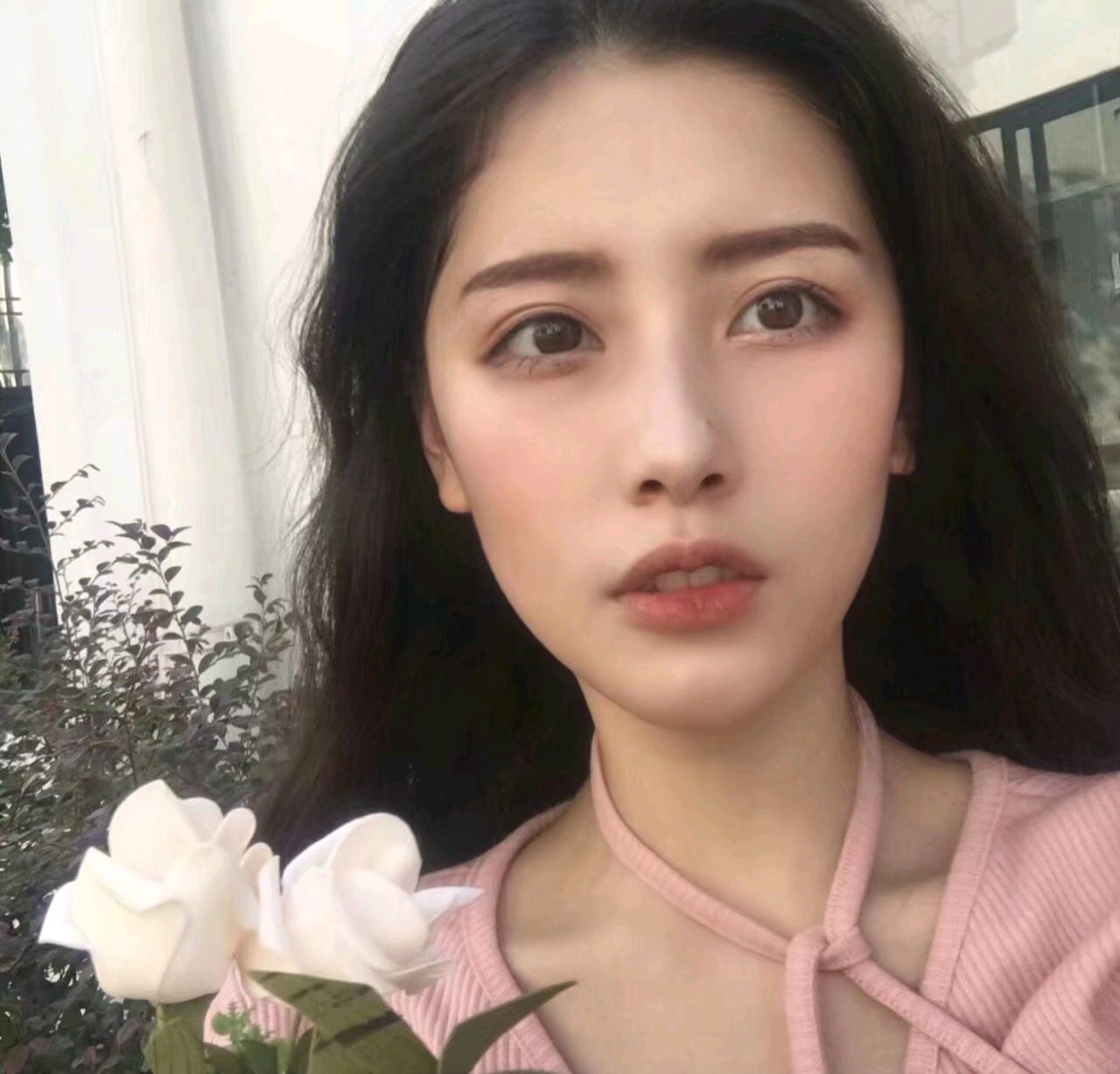 微信文艺森系好看气质女头