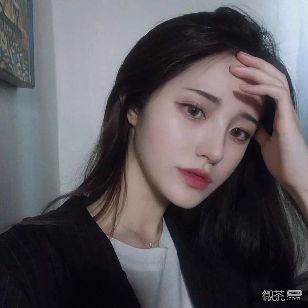 阳光清新迷人微信女头
