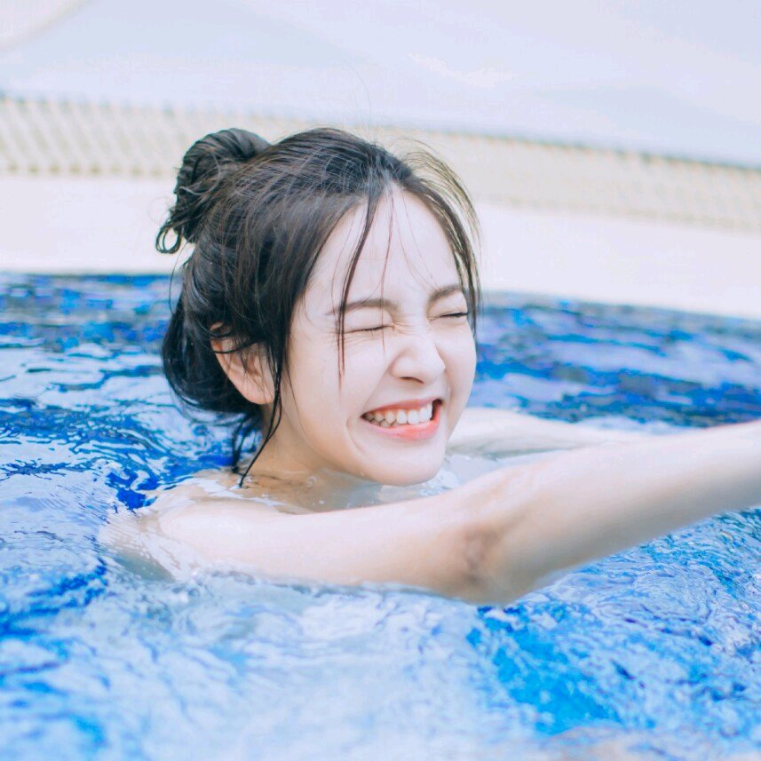 微信文艺森系好看气质女头