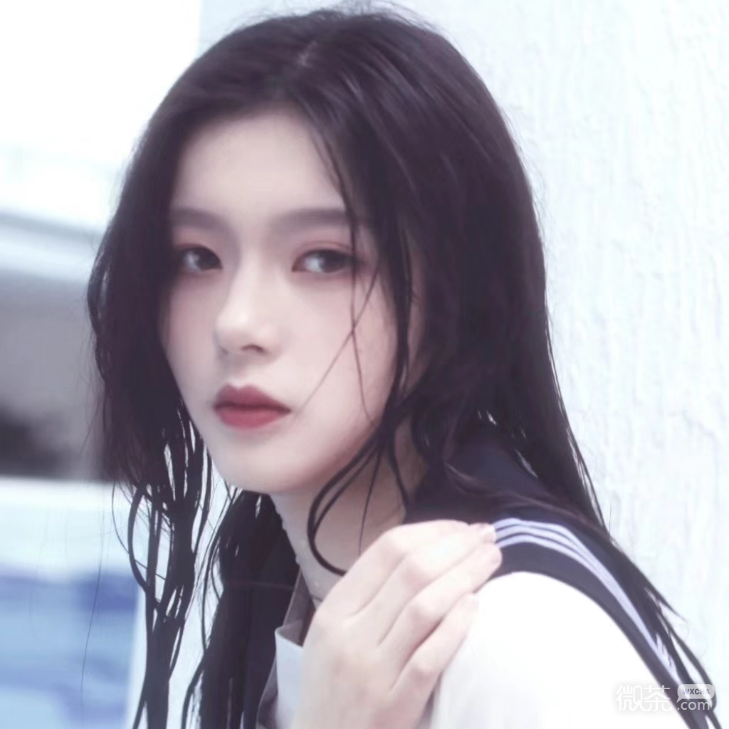 微信清新迷人女头