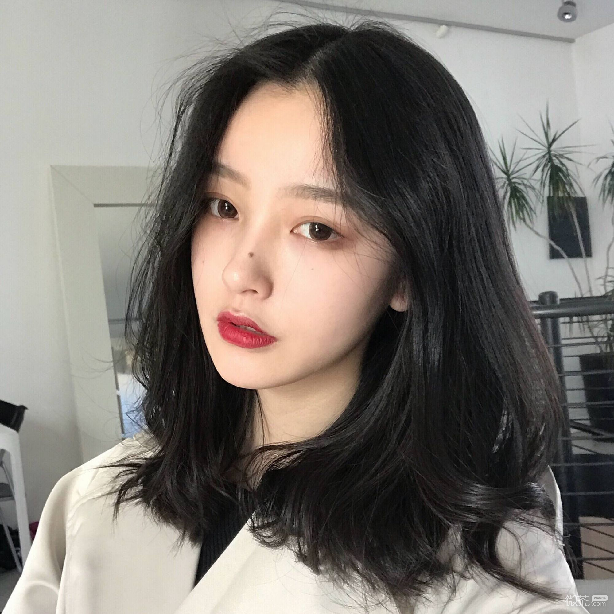 微信阳光清新迷人女头