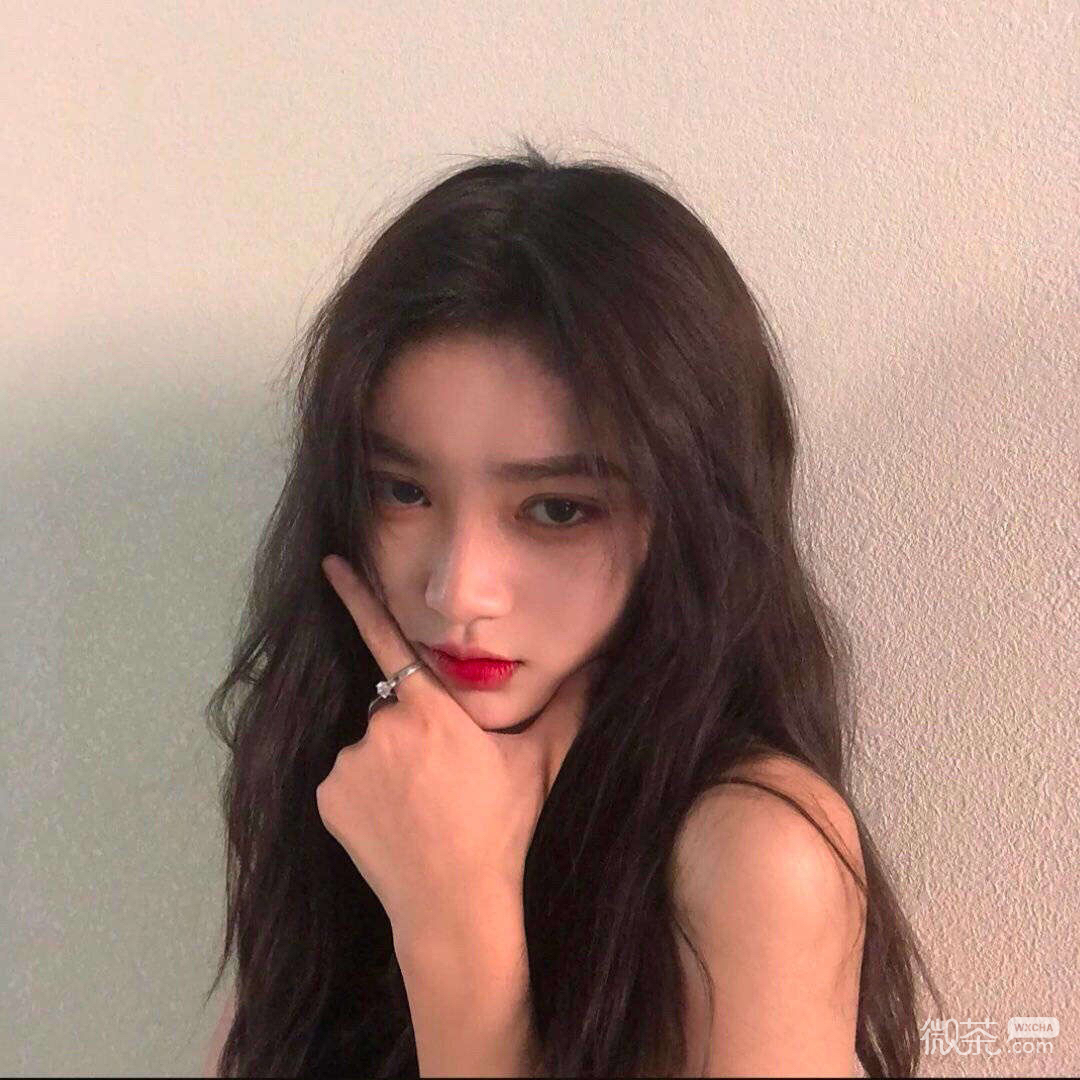 微信阳光森系文艺女头