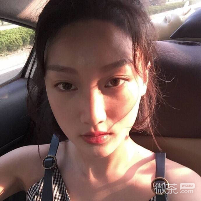 微信阳光森系文艺女头