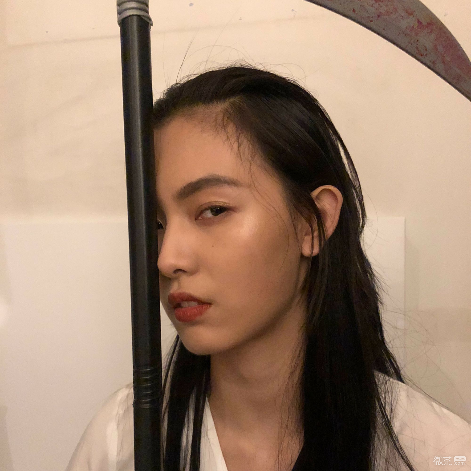 微信阳光清新迷人女头