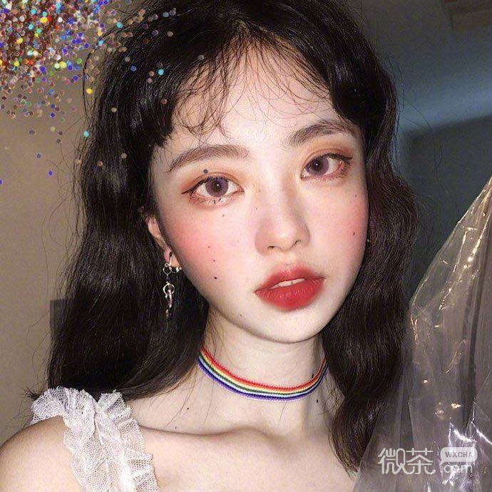 微信阳光清新迷人女头